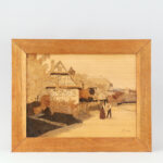 Gallant scene in Alsace by Paul Spindler