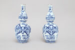 Pair of Delft vases