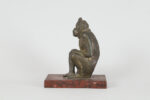 Bronze Monkey Statuette - Image 4