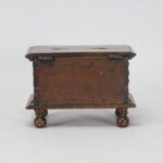 A walnut masonic ballot box - Image 3