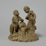 Figure with putti