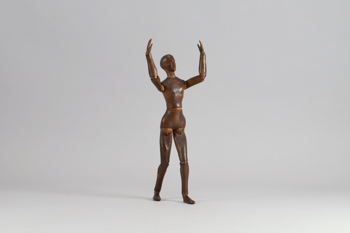 IMG_0427 Mannequin de peintre en bois – Image 1