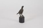 Oiseau en bronze antique
