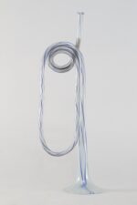 Conscript’s bugle with blue spirals - Image 5