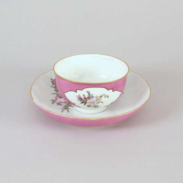 Tasse et soucoupe de Meissen