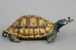 Turtle wall fountain — Sarreguemines porcelain - Image 5
