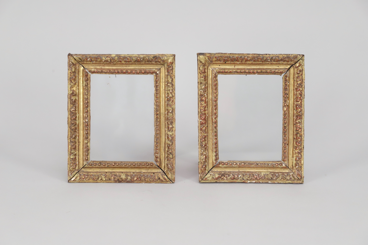 Paire cadres Louis XIII Paire cadres Louis XIII – Image 1
