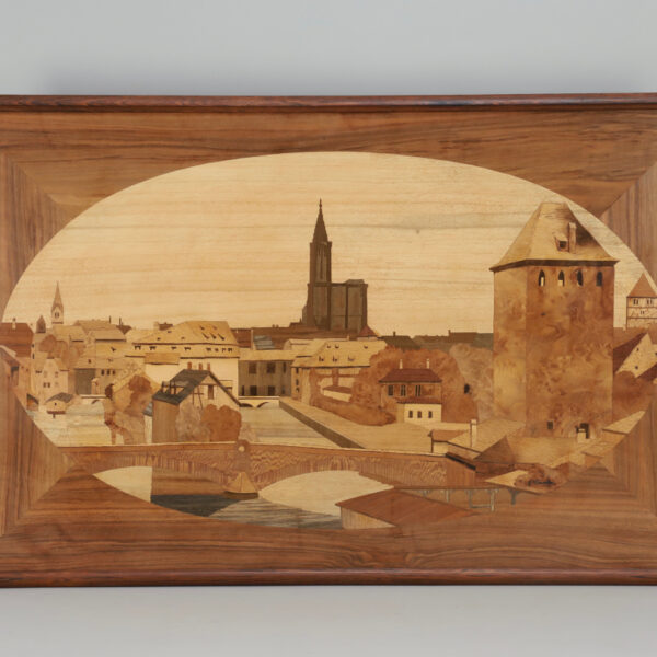 Vue de Strasbourg par Charles Spindler