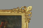Regence frame with bear hunt scene - Image 3