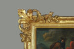 Regence frame with bear hunt scene - Image 2
