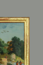 Cadre doré avec paysage – Image 3