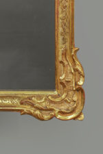 Rocaille mirror golded and silvered - Image 6